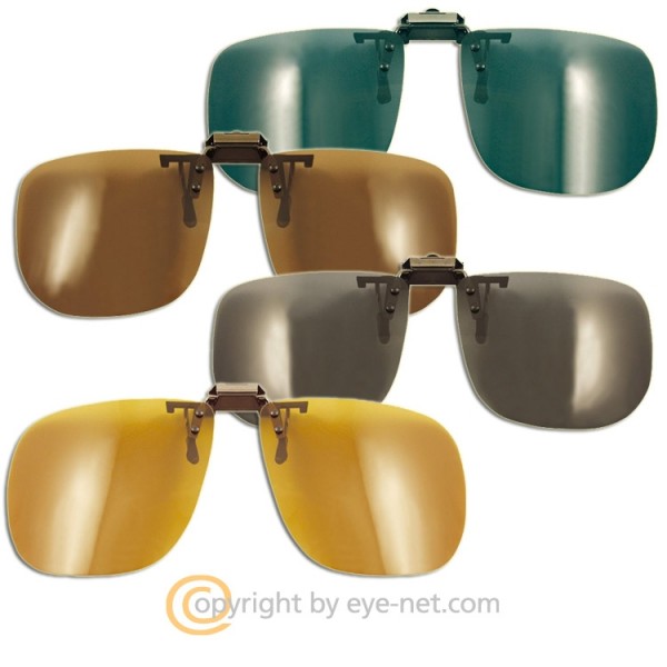 Sonnenbrillenvorhänger, Clip On, Aufsatz, Vorhänger
